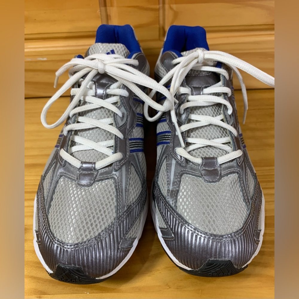 Adidas Mens Adiprene Gray Silver Mens Running Shoes S… Gem